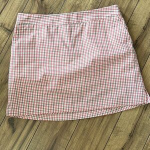 * Adidas size 8 women’s plaid golf skort
